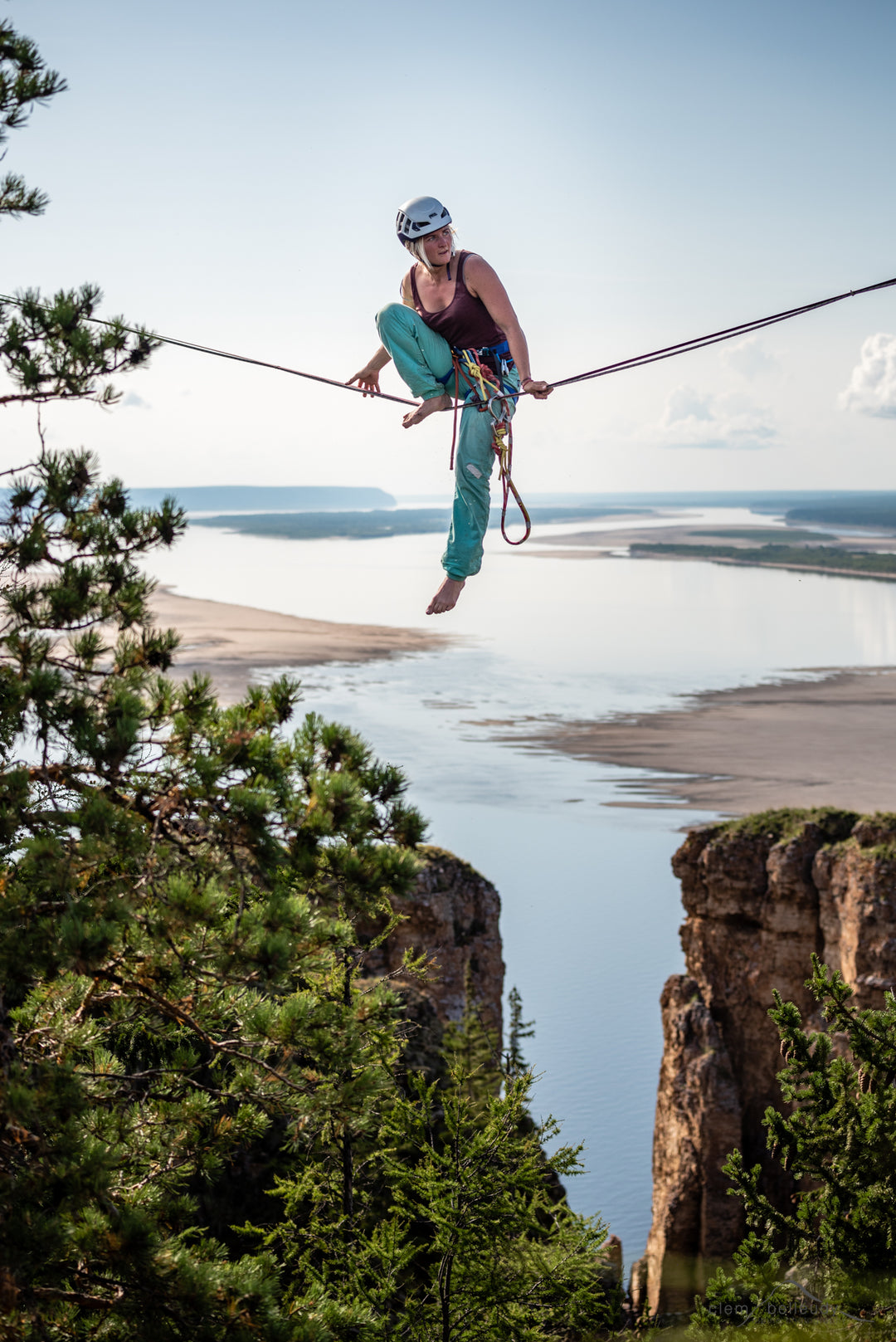 Yakutia: Climbing on the Banks of the Lena