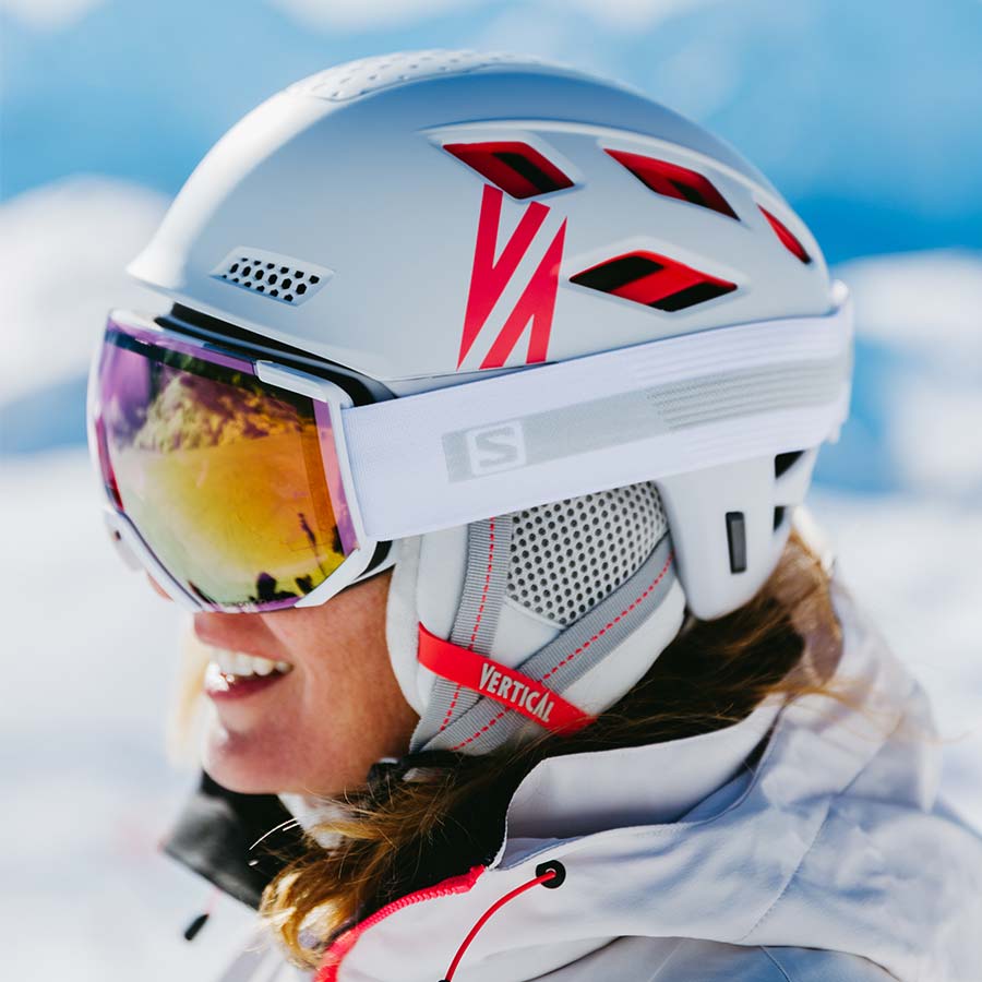 Cairn Electron Vis S3 Powder Pink Casques ski femme : Snowleader