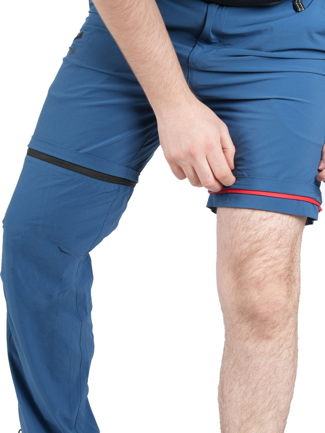 Pantalon Aubrac Vertical Homme – convertible en short via zip, tissu stretch 4 directions léger et respirant, idéal pour la randonnée et le trekking outdoor