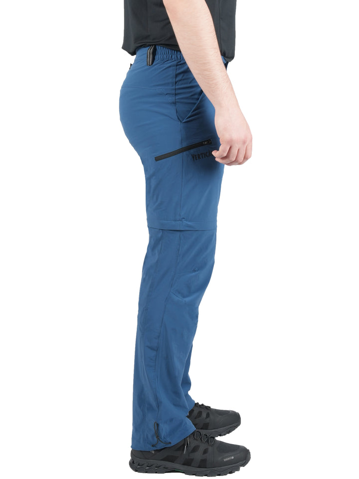 Pantalon Aubrac Vertical Homme – convertible en short via zip, tissu stretch 4 directions léger et respirant, idéal pour la randonnée et le trekking outdoor