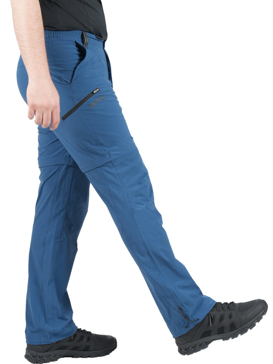Pantalon Aubrac Vertical Homme – convertible en short via zip, tissu stretch 4 directions léger et respirant, idéal pour la randonnée et le trekking outdoor