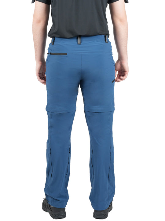 Pantalon Aubrac Vertical Homme – convertible en short via zip, tissu stretch 4 directions léger et respirant, idéal pour la randonnée et le trekking outdoor
