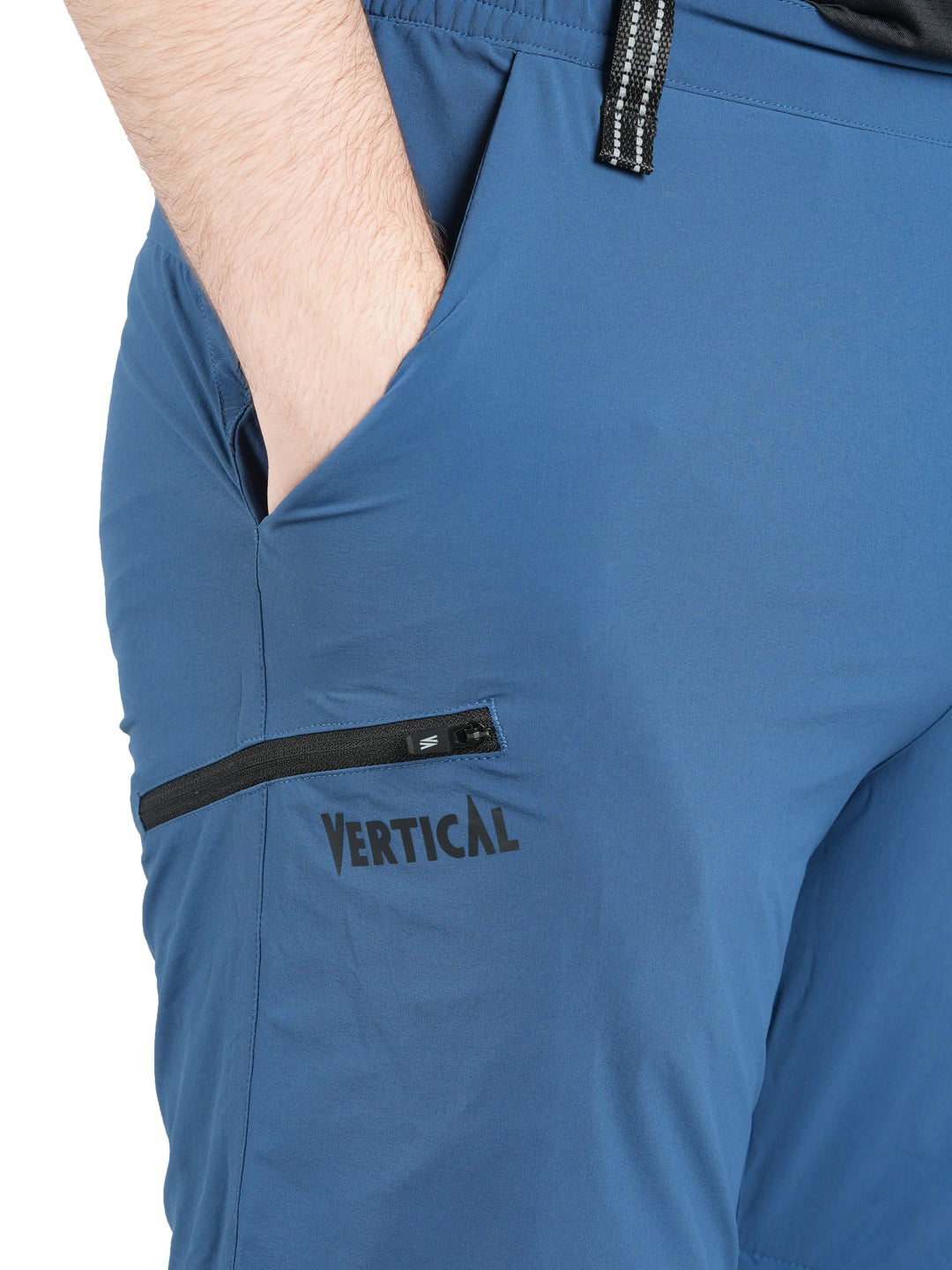 Pantalon Aubrac Vertical Homme – convertible en short via zip, tissu stretch 4 directions léger et respirant, idéal pour la randonnée et le trekking outdoor