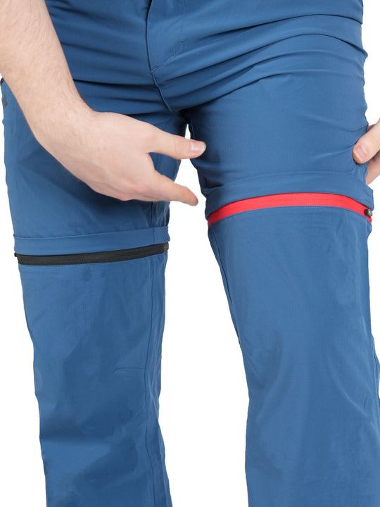 Pantalon Aubrac Vertical Homme – convertible en short via zip, tissu stretch 4 directions léger et respirant, idéal pour la randonnée et le trekking outdoor