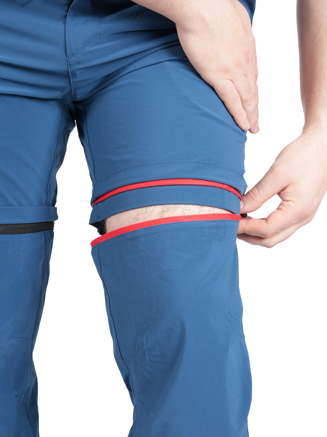 Pantalon Aubrac Vertical Homme – convertible en short via zip, tissu stretch 4 directions léger et respirant, idéal pour la randonnée et le trekking outdoor