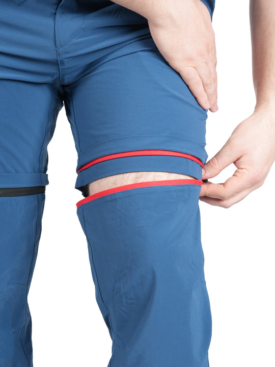 Pantalon Aubrac Vertical Homme – convertible en short via zip, tissu stretch 4 directions léger et respirant, idéal pour la randonnée et le trekking outdoor