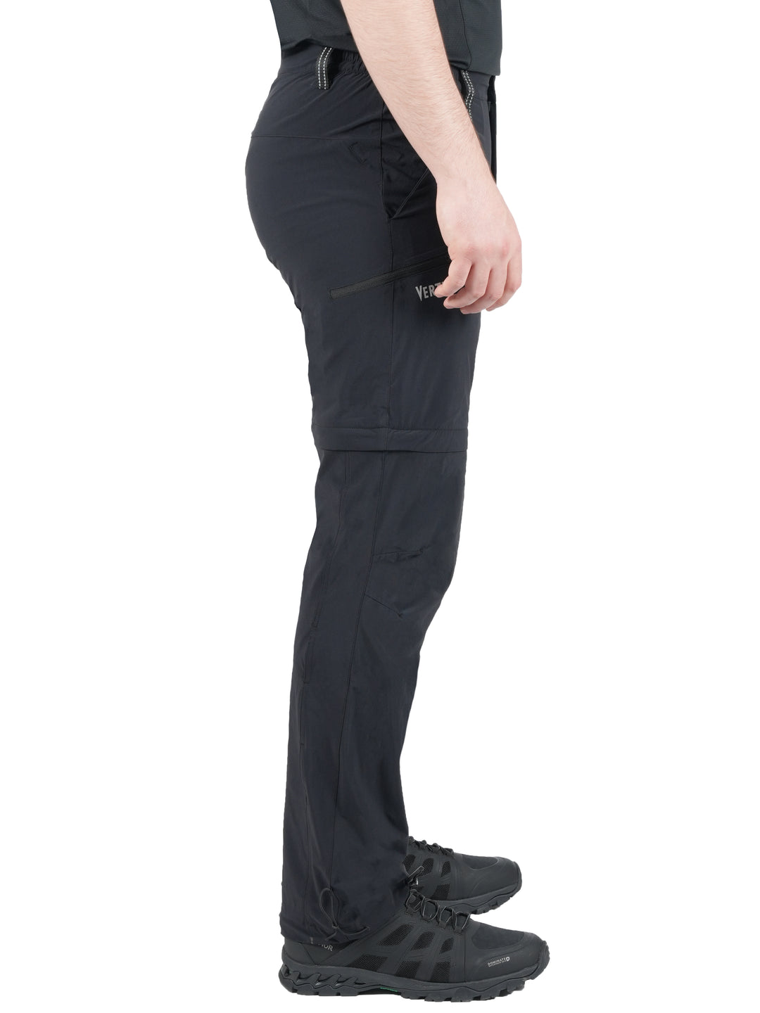 Pantalon Aubrac Vertical Homme – convertible en short via zip, tissu stretch 4 directions léger et respirant, idéal pour la randonnée et le trekking outdoor