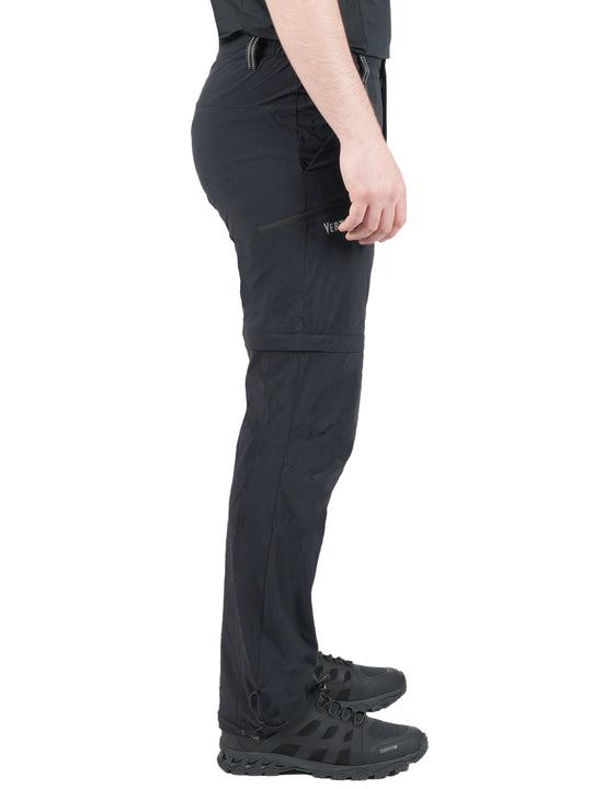 Pantalon Aubrac Vertical Homme – convertible en short via zip, tissu stretch 4 directions léger et respirant, idéal pour la randonnée et le trekking outdoor