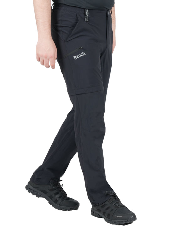 Pantalon Aubrac Vertical Homme – convertible en short via zip, tissu stretch 4 directions léger et respirant, idéal pour la randonnée et le trekking outdoor
