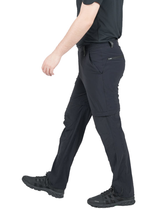 Pantalon Aubrac Vertical Homme – convertible en short via zip, tissu stretch 4 directions léger et respirant, idéal pour la randonnée et le trekking outdoor