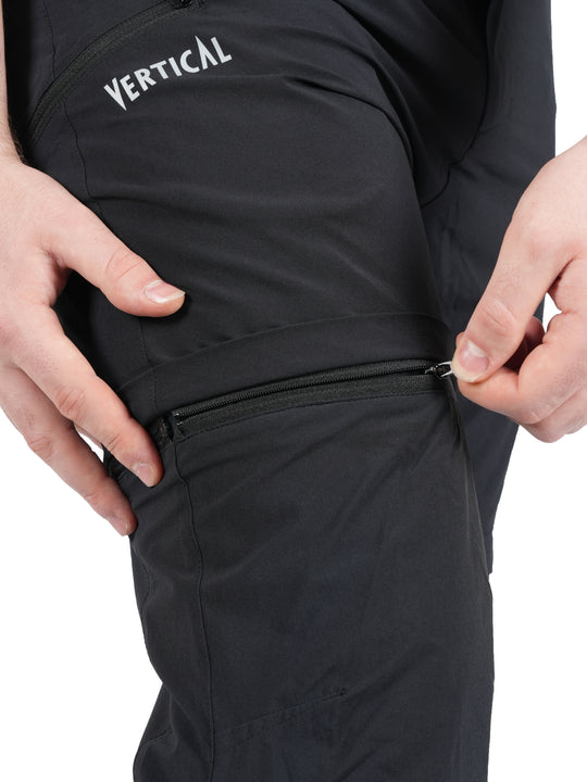 Pantalon Aubrac Vertical Homme – convertible en short via zip, tissu stretch 4 directions léger et respirant, idéal pour la randonnée et le trekking outdoor