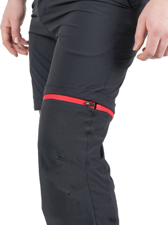 Pantalon Aubrac Vertical Homme – convertible en short via zip, tissu stretch 4 directions léger et respirant, idéal pour la randonnée et le trekking outdoor