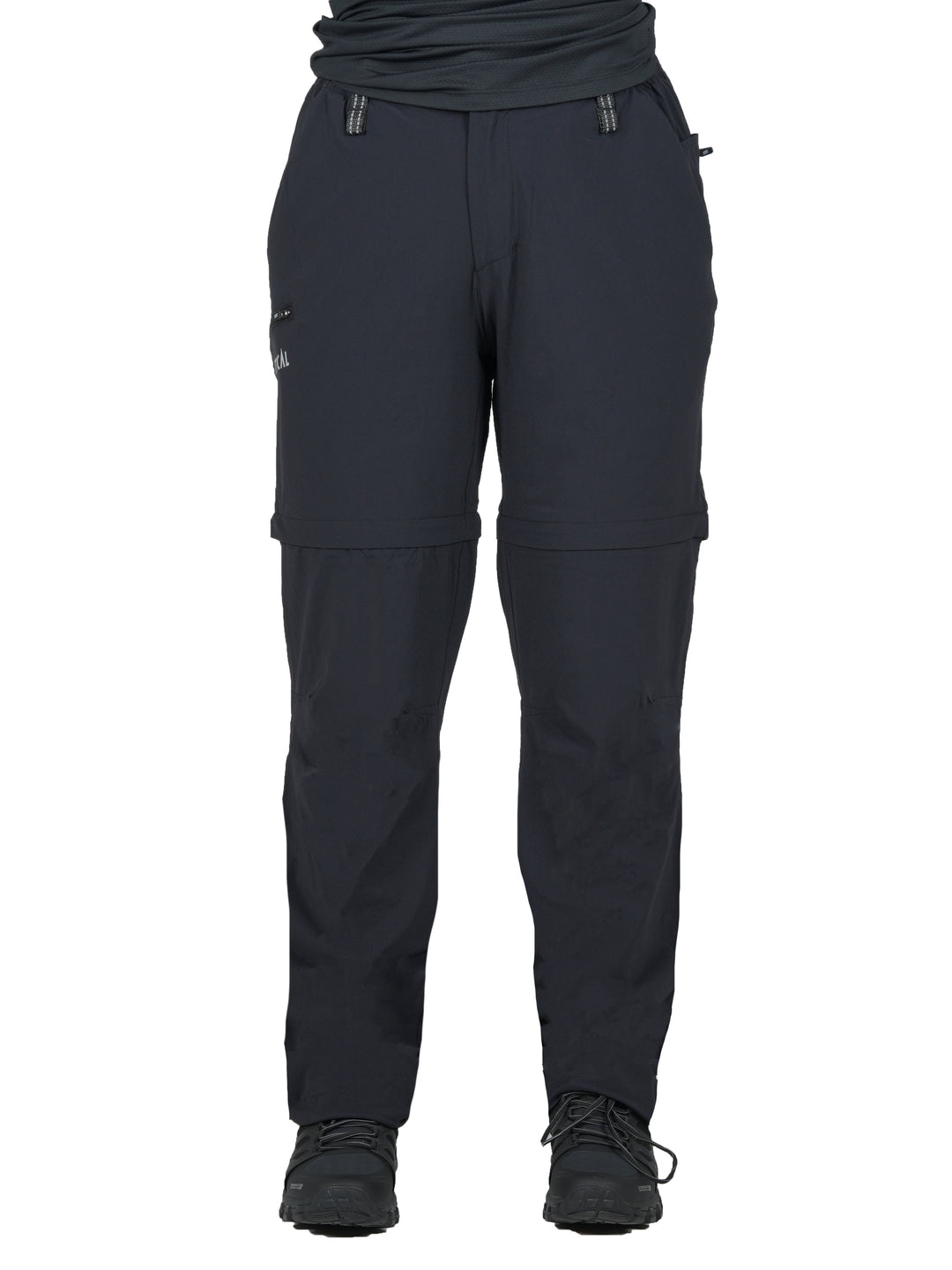 Pantalon Aubrac Vertical Femme – convertible en short via zip, tissu stretch 4 directions léger et respirant, idéal pour la randonnée et les activités outdoor