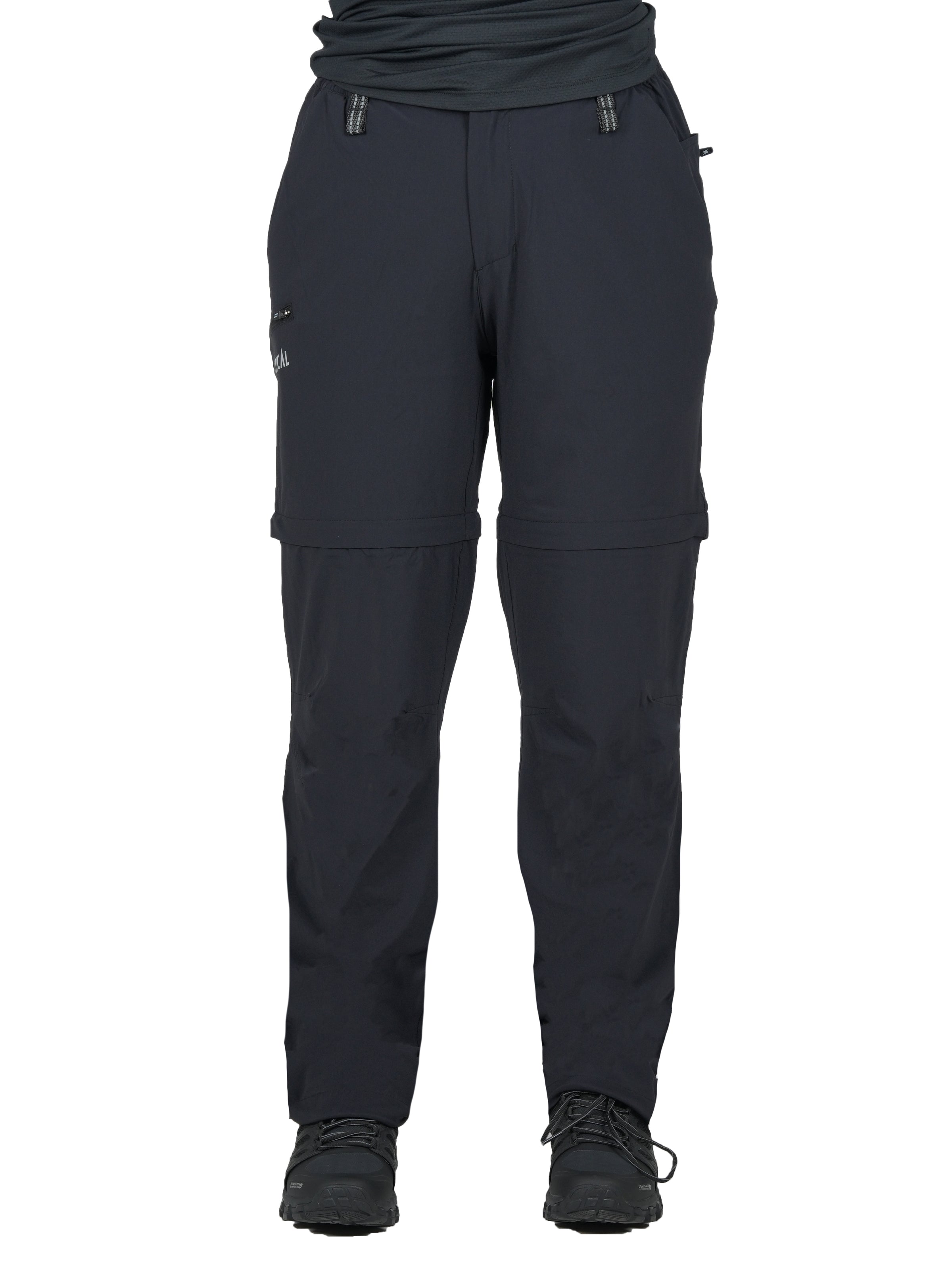 Pantalon Aubrac Vertical Femme – convertible en short via zip, tissu stretch 4 directions léger et respirant, idéal pour la randonnée et les activités outdoor