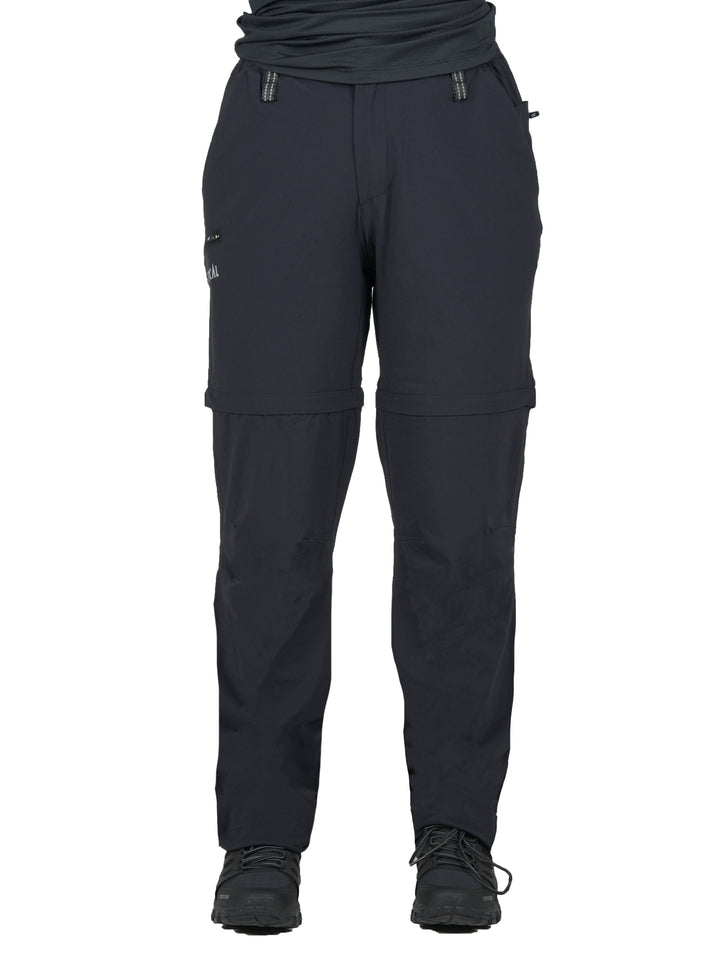 Pantalon Aubrac Vertical Femme – convertible en short via zip, tissu stretch 4 directions léger et respirant, idéal pour la randonnée et les activités outdoor