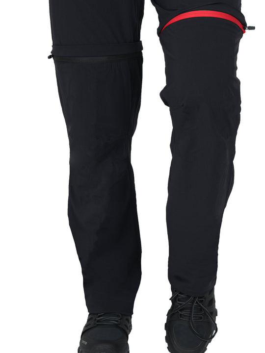 Pantalon Aubrac Vertical Femme – convertible en short via zip, tissu stretch 4 directions léger et respirant, idéal pour la randonnée et les activités outdoor