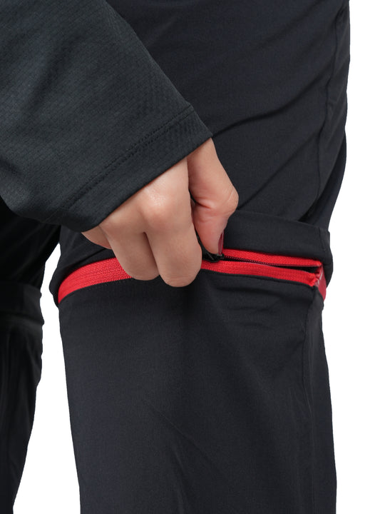 Pantalon Aubrac Vertical Femme – convertible en short via zip, tissu stretch 4 directions léger et respirant, idéal pour la randonnée et les activités outdoor