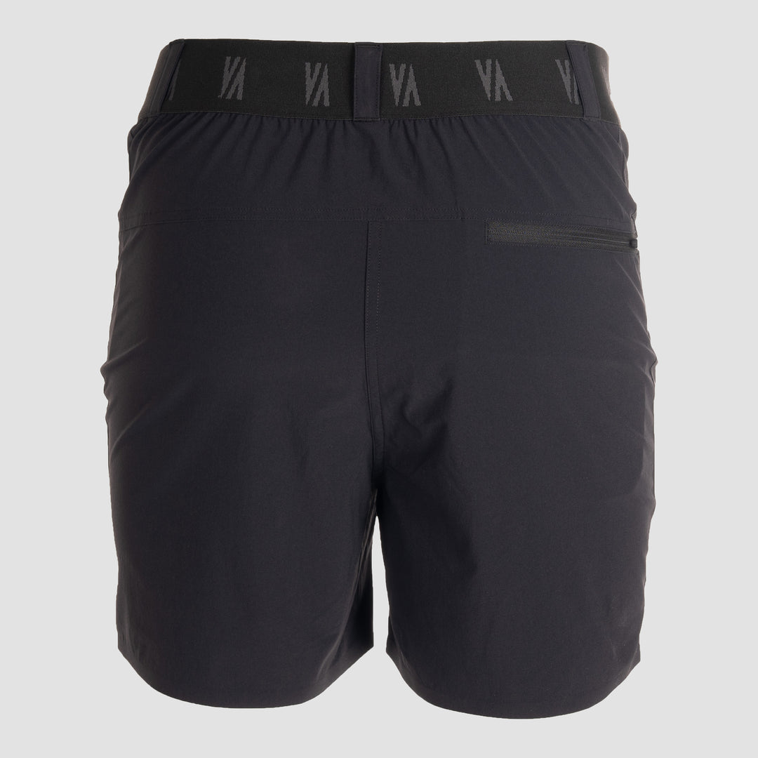 Short technique Aubrac Vertical Femme – tissu stretch 4 directions, poches mesh ventilées, idéal pour la randonnée et les activités outdoor en été