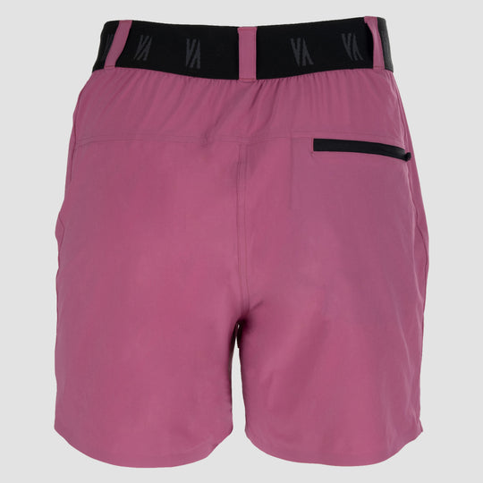 Short technique Aubrac Vertical Femme – tissu stretch 4 directions, poches mesh ventilées, idéal pour la randonnée et les activités outdoor en été