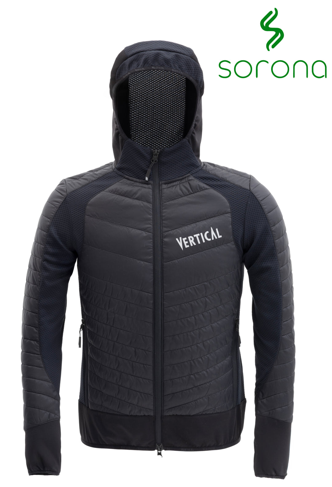 Veste hybride Aeroquest femme - vue complète avec isolation Sorona Aura et tissu ripstop déperlant