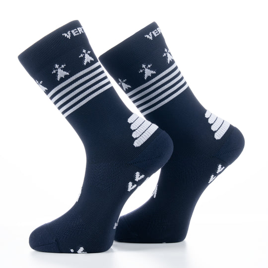 Marin breton socks