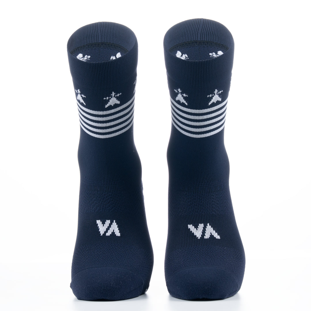Marin breton socks