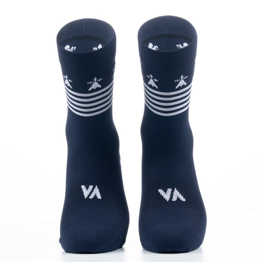Marin breton socks