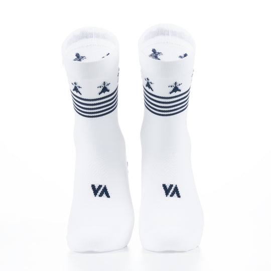 Marin breton socks