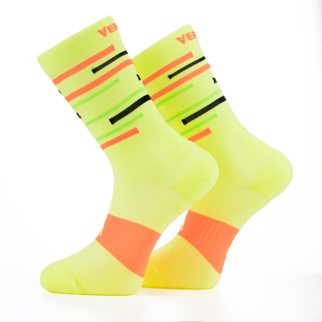 Stripe Fluo Socks