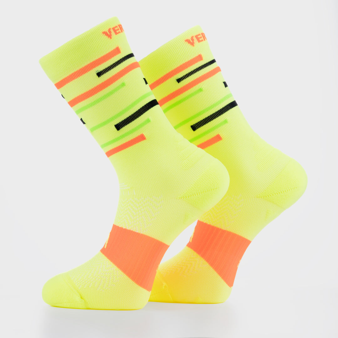 Chaussettes Stripe Fluo