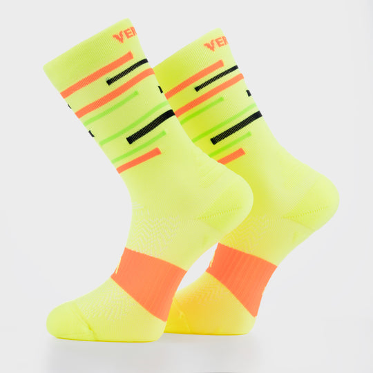 Chaussettes Stripe Fluo