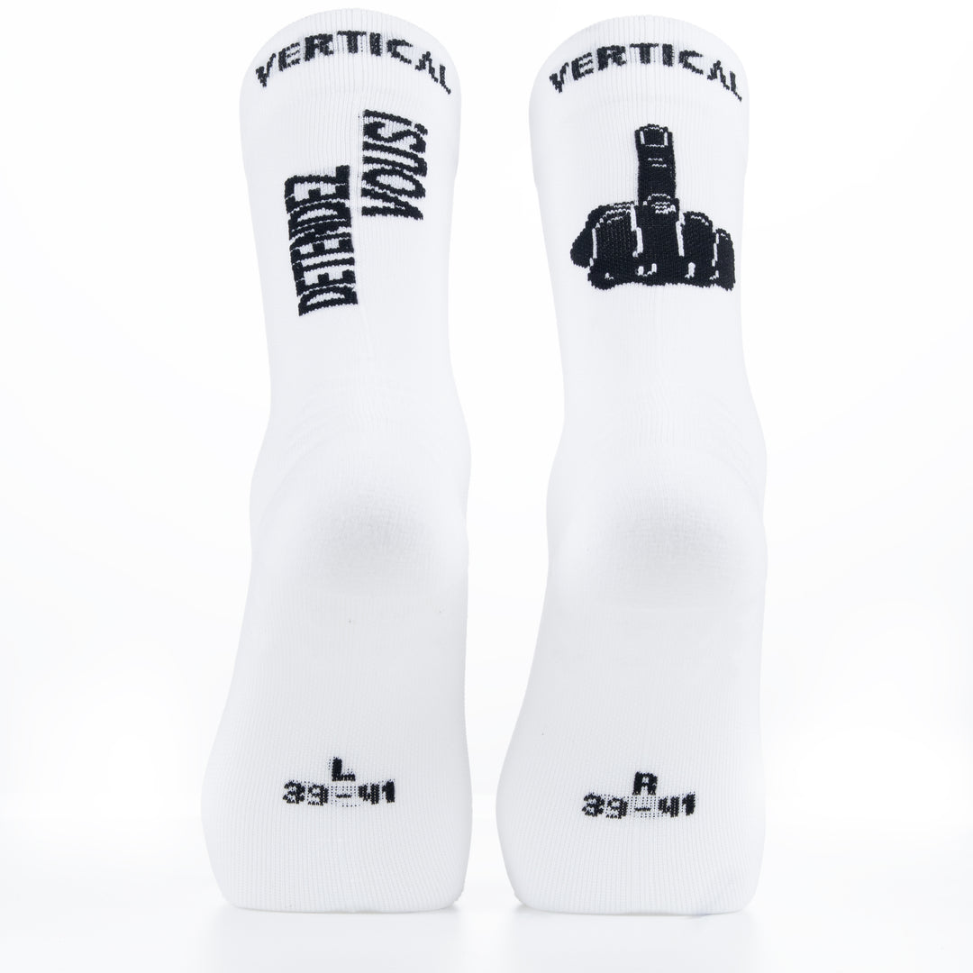 Découvrez les Détendez-vous Socks de Vertical : chaussettes confortables pour running et détente, offrant maintien et douceur pour toutes vos activités.