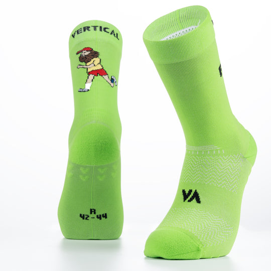 Découvrez les Run Forrest Run Socks de Vertical : chaussettes running confortables et respirantes, conçues pour performance, amorti et sport longue distance.