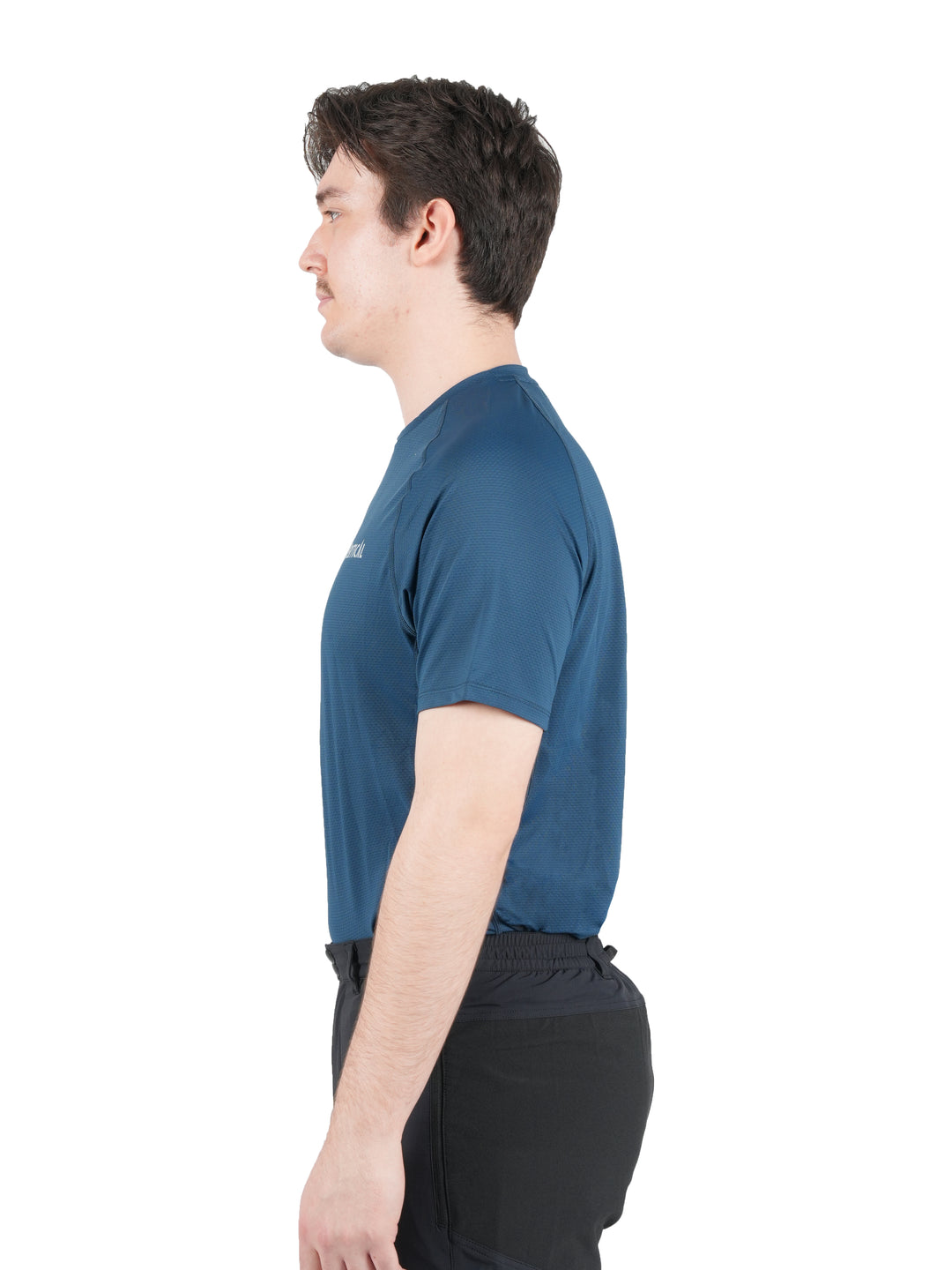T-shirt Alpine manches courtes Vertical Homme – léger et respirant, protection anti-UV UPF 50+, mesh 3D à séchage rapide, idéal pour la randonnée et le trekking