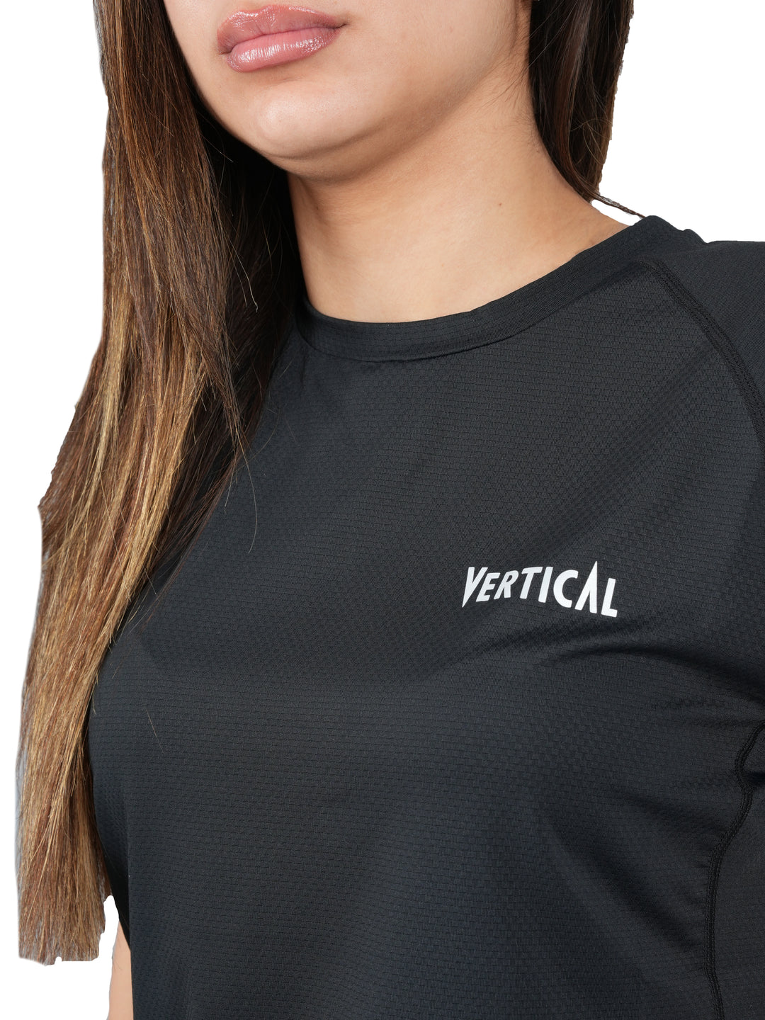 T-shirt Alpine Vertical Femme – léger et respirant, protection anti-UV UPF 50+, mesh 3D à séchage rapide, idéal pour la randonnée et les activités outdoor