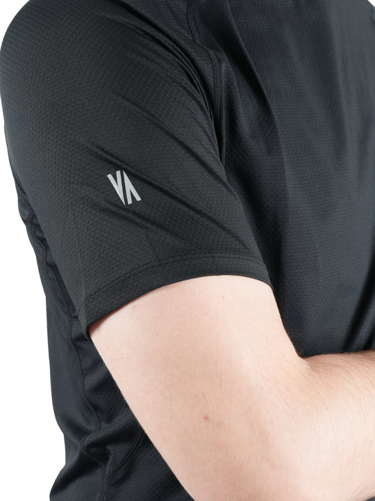 T-shirt Alpine manches courtes Vertical Homme – léger et respirant, protection anti-UV UPF 50+, mesh 3D à séchage rapide, idéal pour la randonnée et le trekking