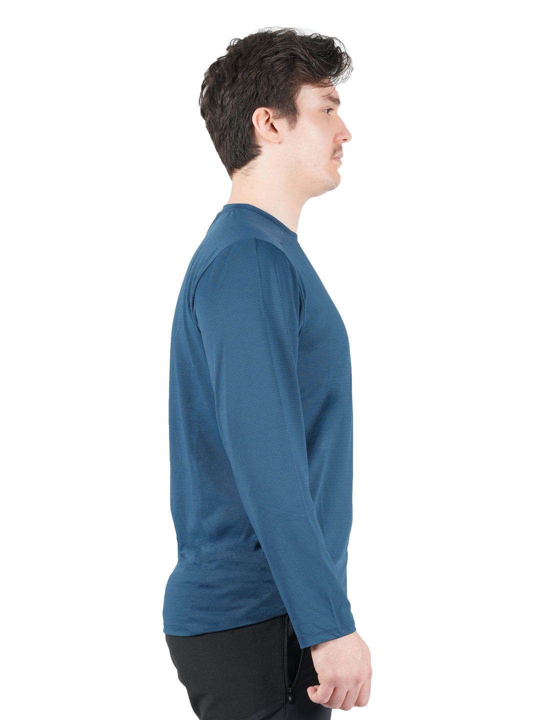 T-shirt Alpine manches longues Vertical Homme – léger et respirant, protection anti-UV UPF 50+, mesh 3D à séchage rapide, idéal pour la randonnée outdoor