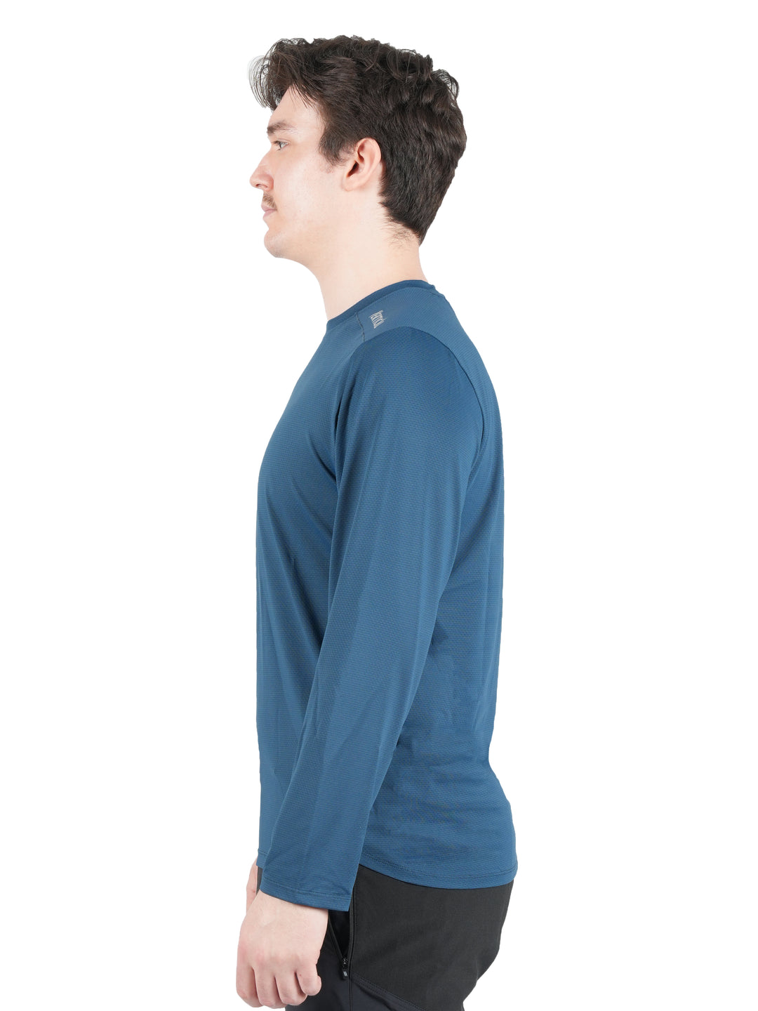 T-shirt Alpine manches longues Vertical Homme – léger et respirant, protection anti-UV UPF 50+, mesh 3D à séchage rapide, idéal pour la randonnée outdoor