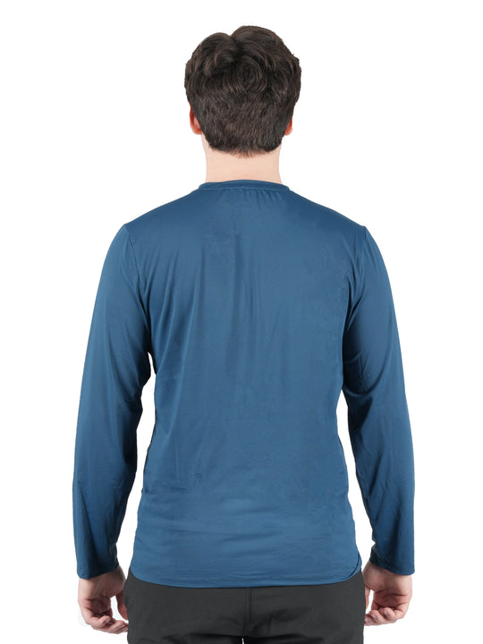 T-shirt Alpine manches longues Vertical Homme – léger et respirant, protection anti-UV UPF 50+, mesh 3D à séchage rapide, idéal pour la randonnée outdoor