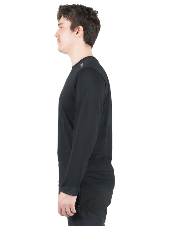 T-shirt Alpine manches longues Vertical Homme – léger et respirant, protection anti-UV UPF 50+, mesh 3D à séchage rapide, idéal pour la randonnée outdoor