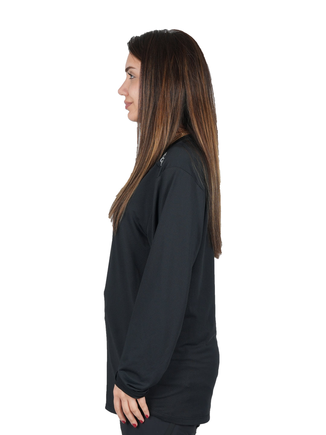 T-shirt Alpine manches longues Vertical Femme – léger et respirant, protection anti-UV UPF 50+, mesh 3D à séchage rapide, idéal pour la randonnée outdoor