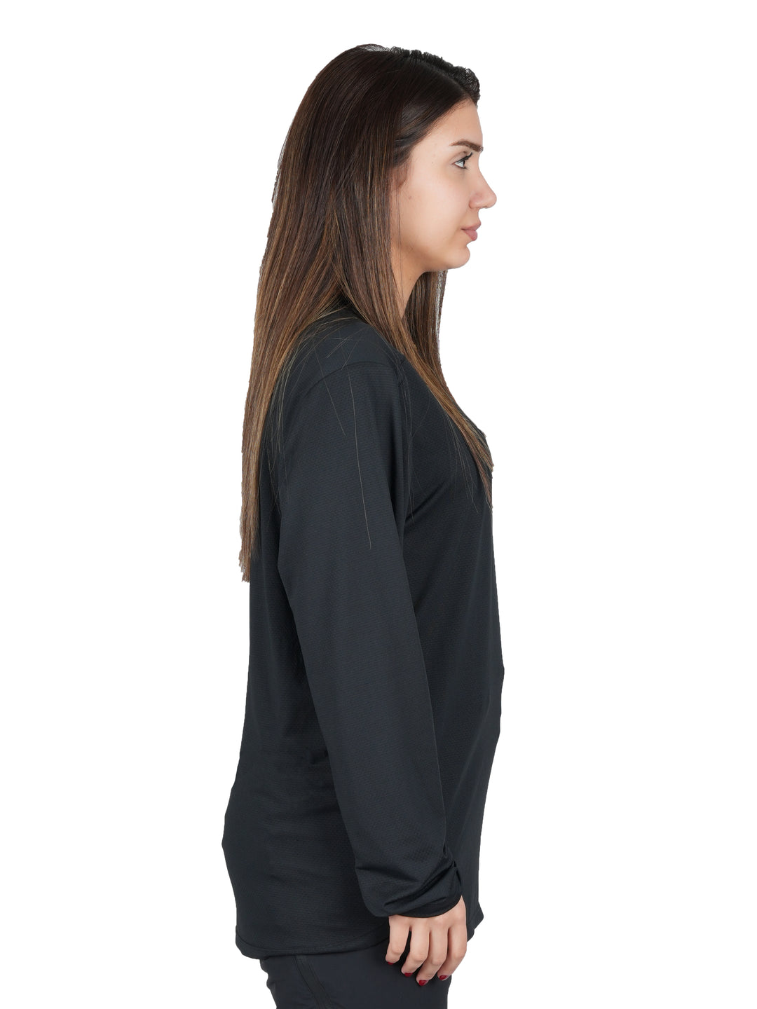 T-shirt Alpine manches longues Vertical Femme – léger et respirant, protection anti-UV UPF 50+, mesh 3D à séchage rapide, idéal pour la randonnée outdoor