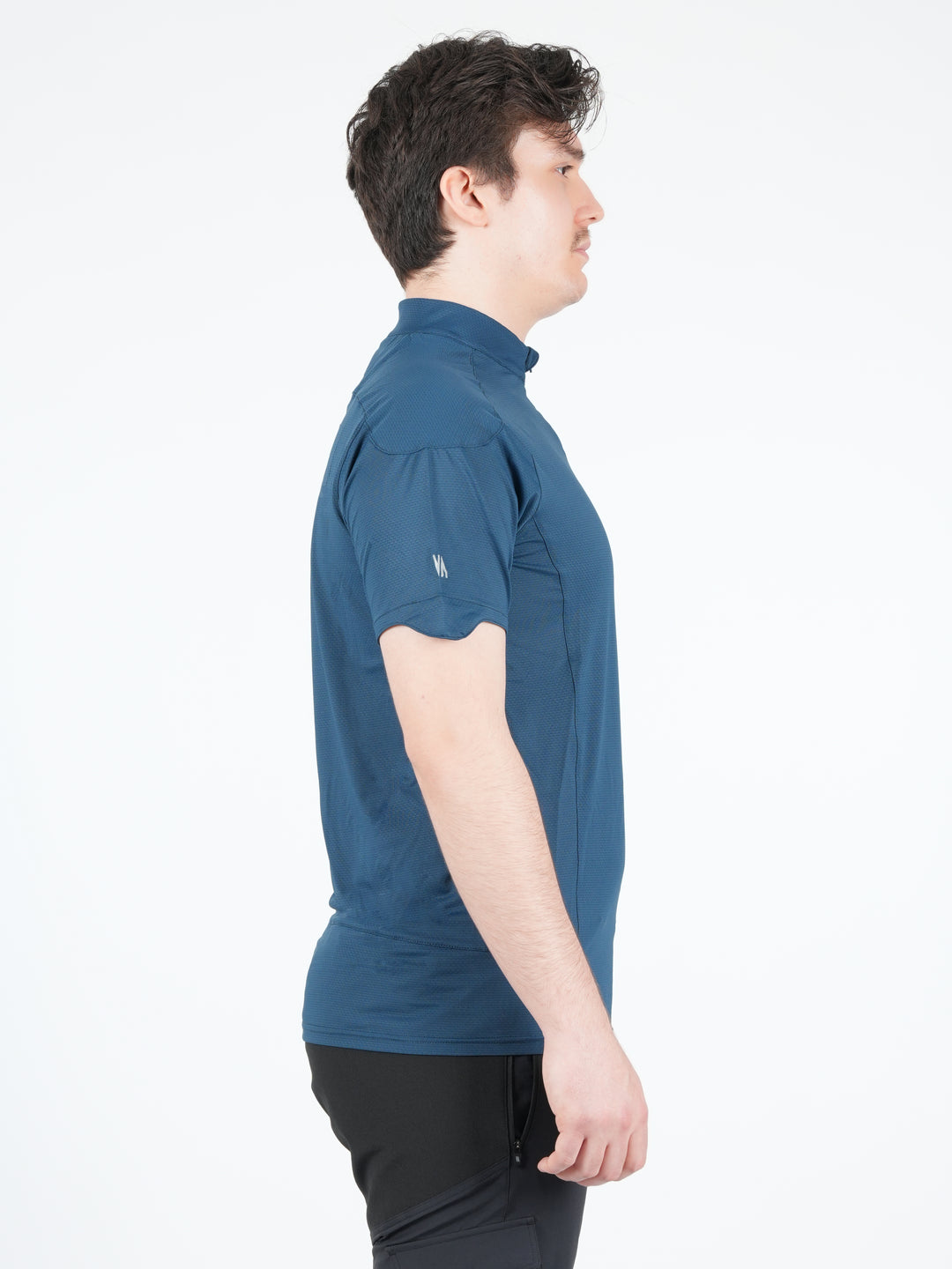 T-shirt technique Drayere Vertical – léger et respirant, protection anti-UV UPF 50+, mesh 3D et demi-zip, idéal pour la randonnée et les activités outdoor