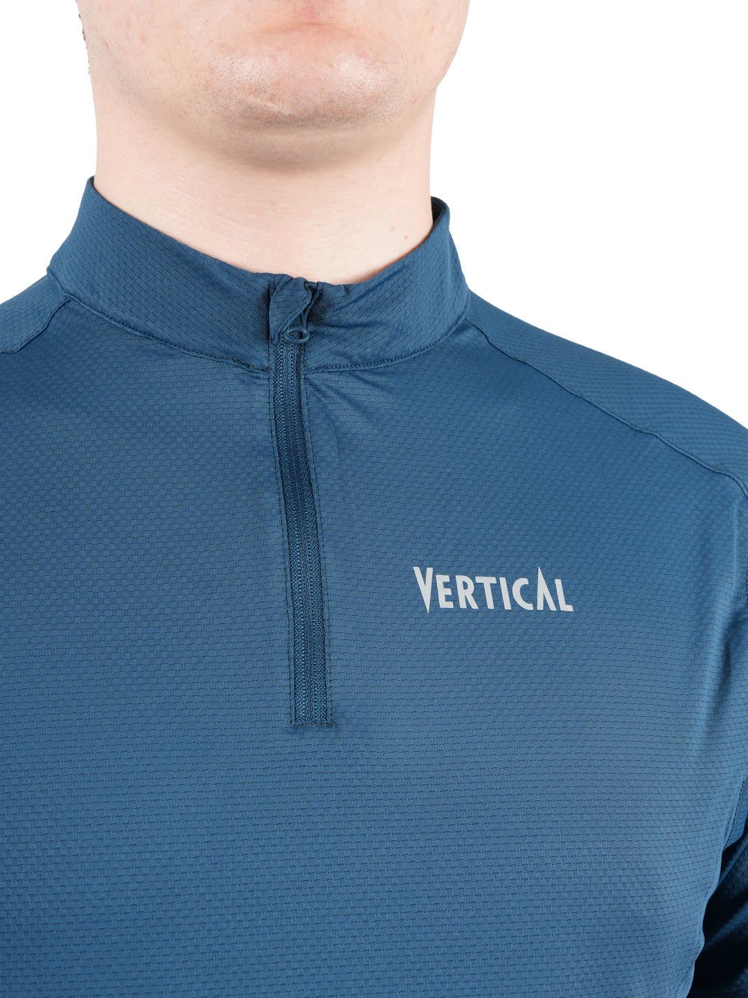 T-shirt technique Drayere Vertical – léger et respirant, protection anti-UV UPF 50+, mesh 3D et demi-zip, idéal pour la randonnée et les activités outdoor