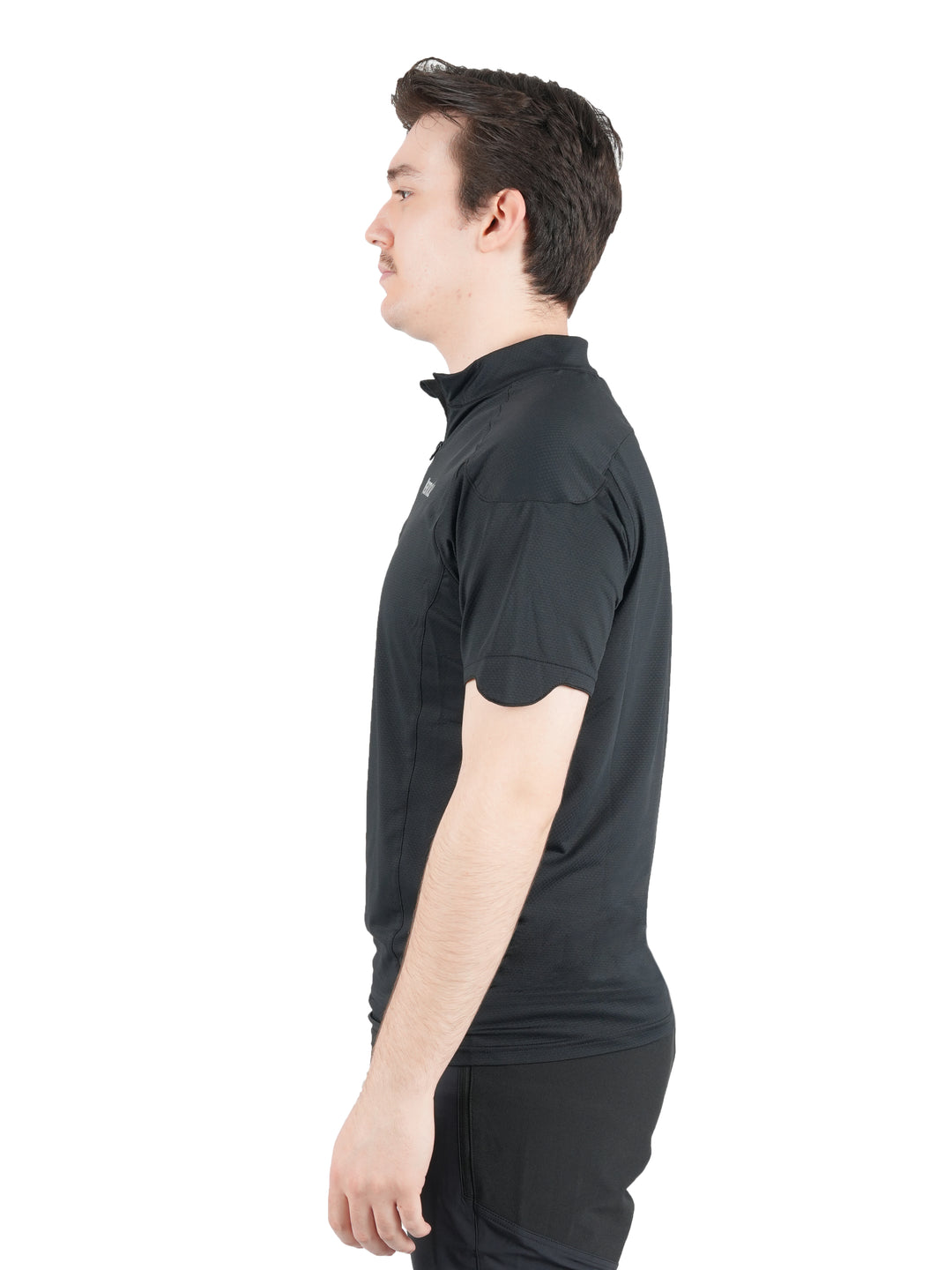T-shirt technique Drayere Vertical – léger et respirant, protection anti-UV UPF 50+, mesh 3D et demi-zip, idéal pour la randonnée et les activités outdoor