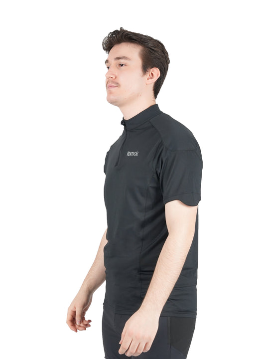 T-shirt technique Drayere Vertical – léger et respirant, protection anti-UV UPF 50+, mesh 3D et demi-zip, idéal pour la randonnée et les activités outdoor