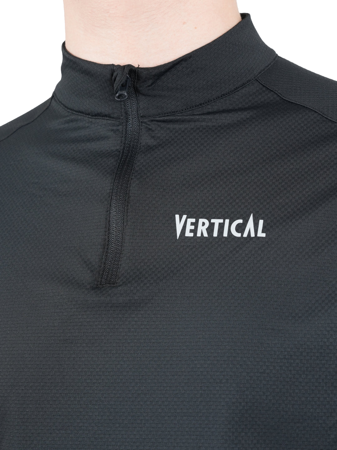 T-shirt technique Drayere Vertical – léger et respirant, protection anti-UV UPF 50+, mesh 3D et demi-zip, idéal pour la randonnée et les activités outdoor