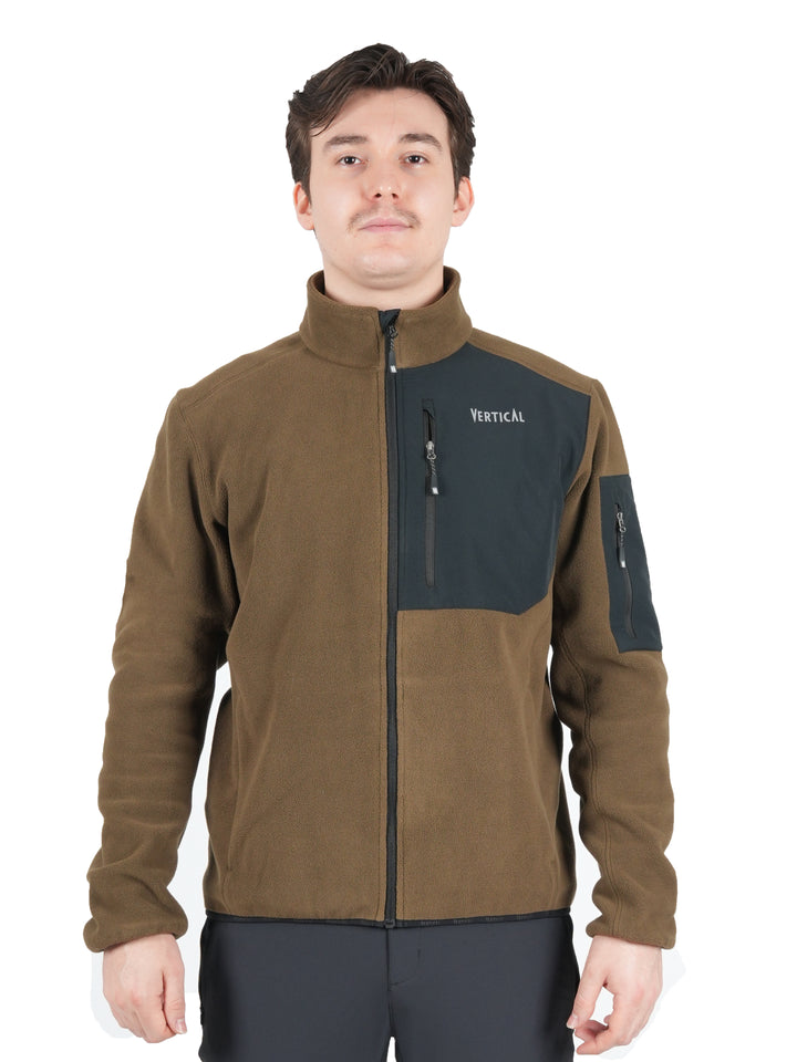 Veste polaire outdoor technique Vertical – isolation thermique légère et respirante, idéale pour la randonnée, le trekking et les activités en montagne
