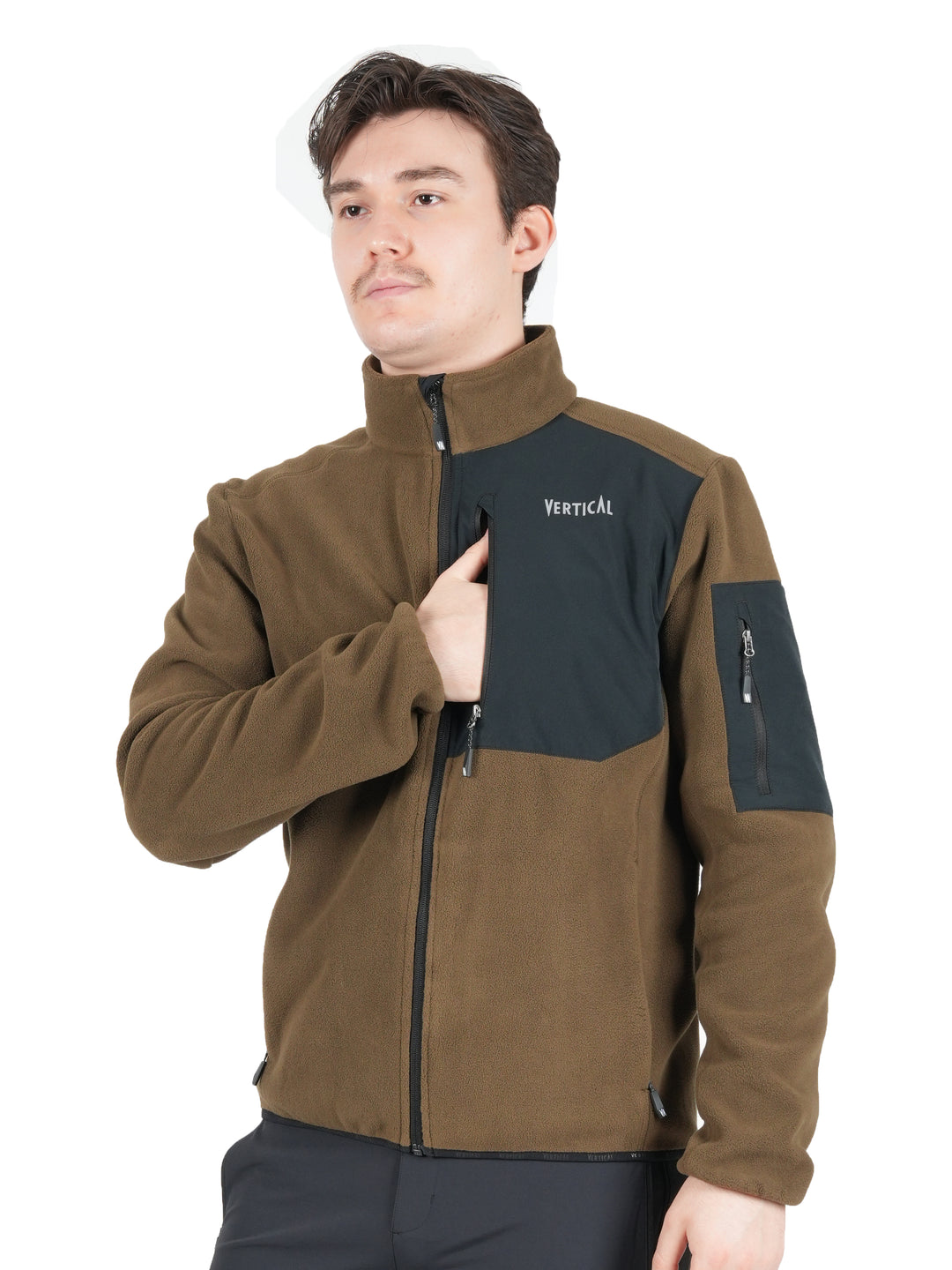 Veste polaire outdoor technique Vertical – isolation thermique légère et respirante, idéale pour la randonnée, le trekking et les activités en montagne