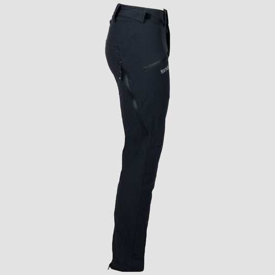 Pantalon ski de rando softshell stretch avec protection thermique et résistance aux intempéries